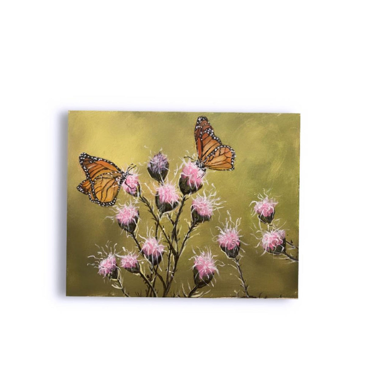 Flowers With Butterflies
