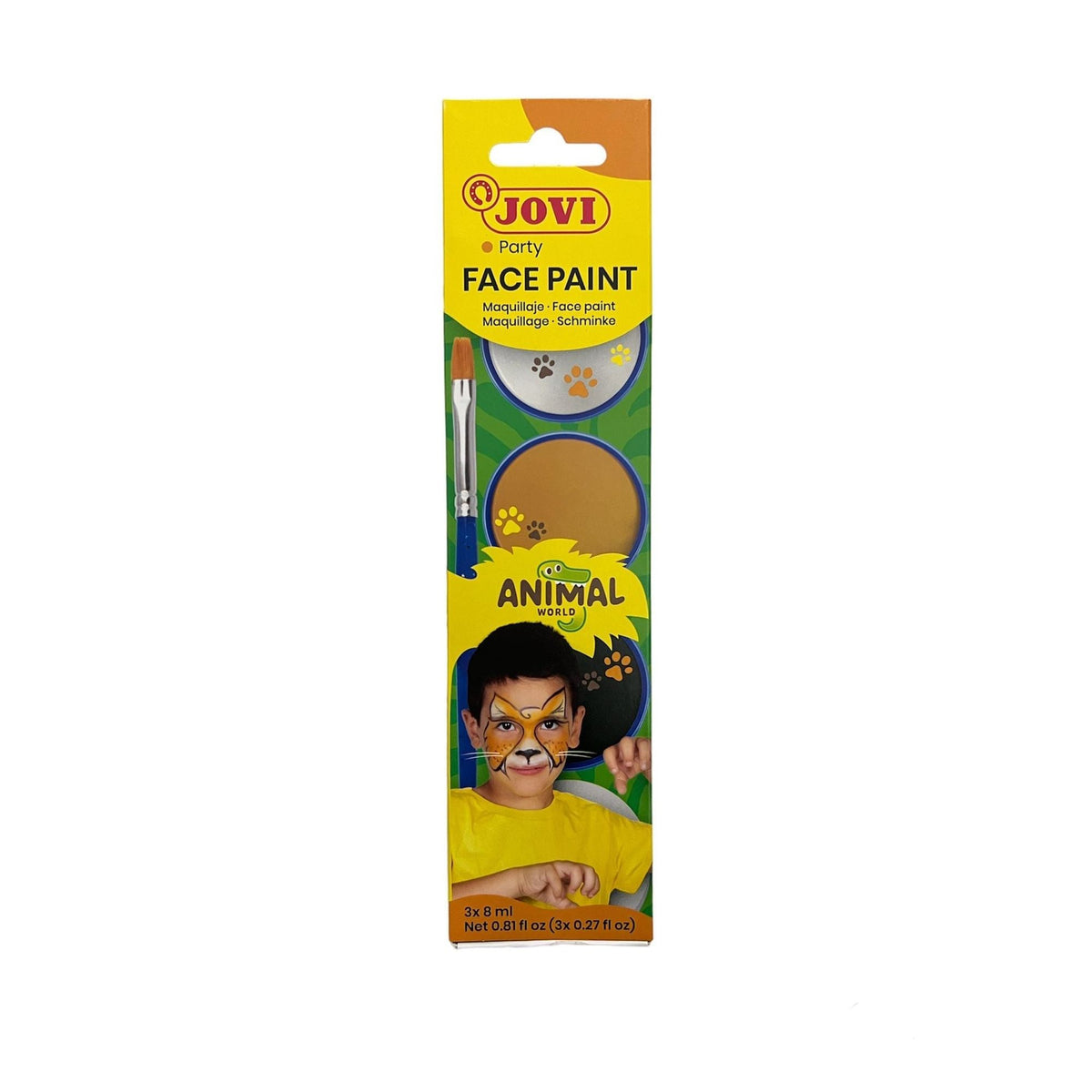Jovi Face Paint 3 Colors || الوان وجه جوفي اقراص ٣ لون