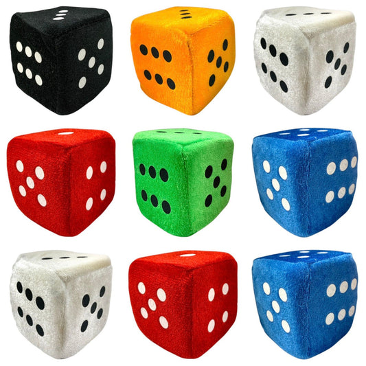 A&T Sponge Dice Assorted Colors 8 cm || نرد اسفنجي اي اند تي الوان متنوعة 8 سم