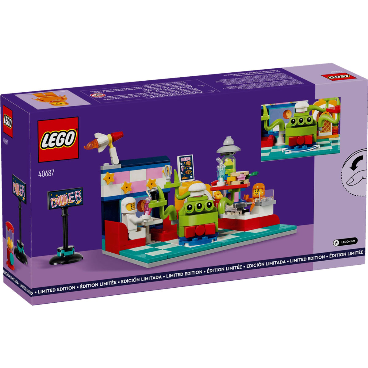Lego Alien Space Diner || ليقو مطعم الفضائيين