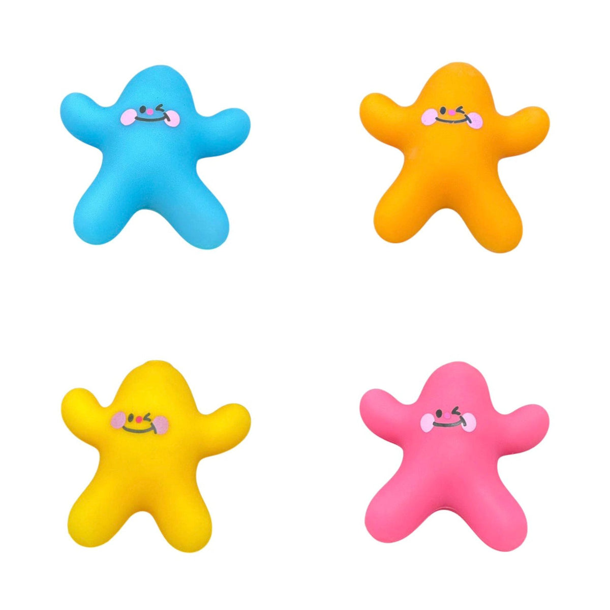 Star Squishy Assorted Colors || سكوشي نجوم الوان متنوعة