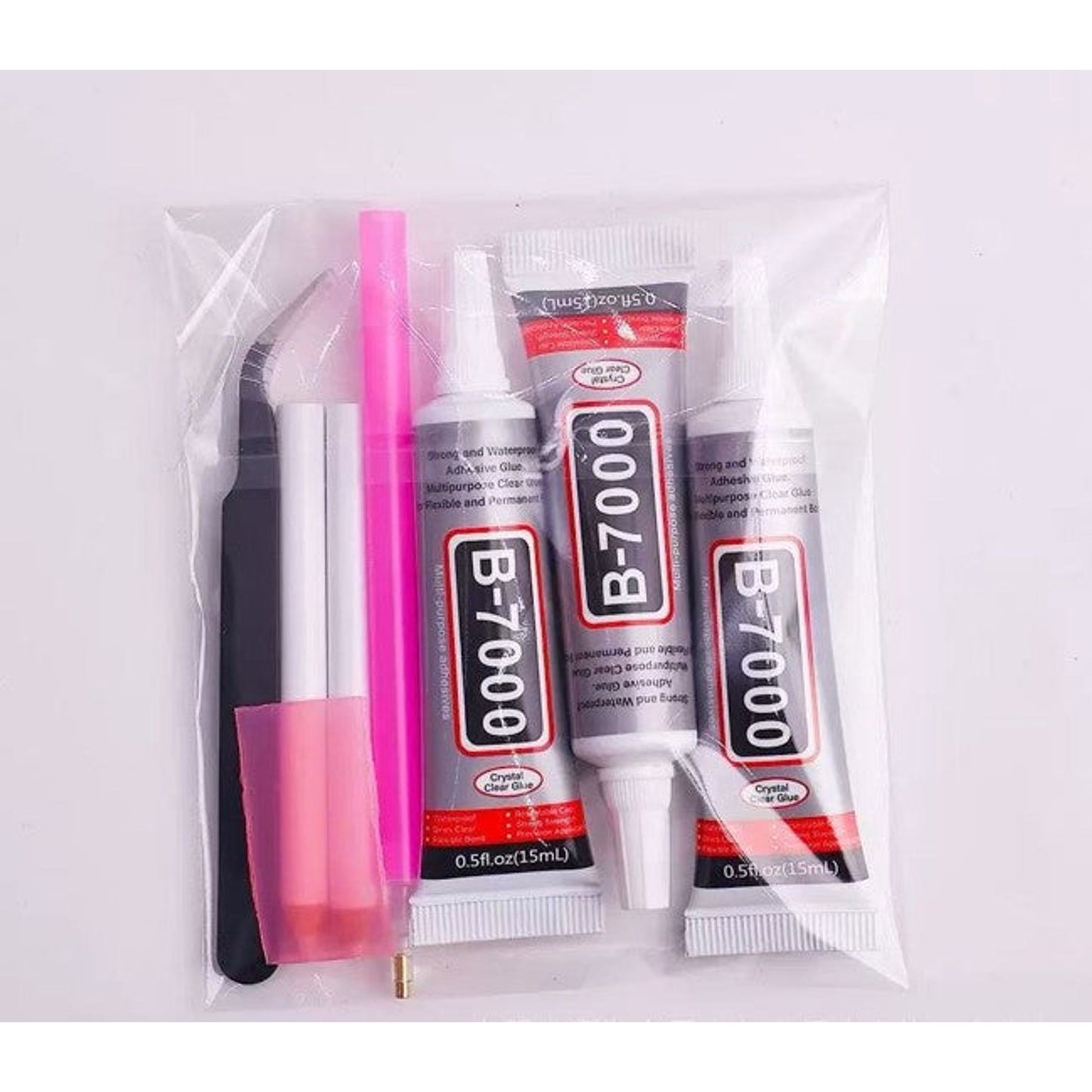 Bedazzling Crystals B-7000 Glue Set || مجموعة صمغ كريستالات بيدازلينغ بي-7000