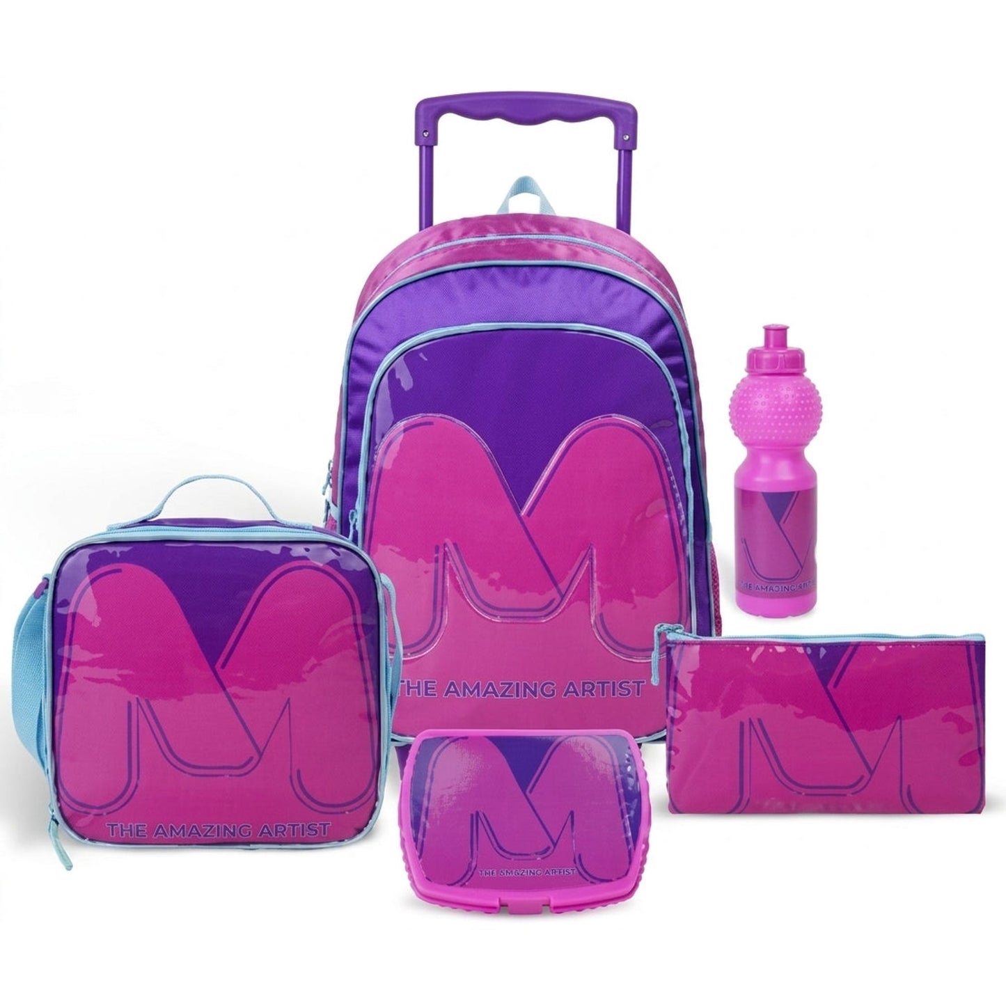 MOTTO CBPC2 5IN1 TROLLEY BOX SET 16" || طقم شنطة تروللي MOTTO CBPC2 5 في 1، 16 إنش