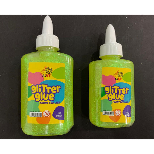 A&T Glitter Glue || صمغ زري قلتر ملون