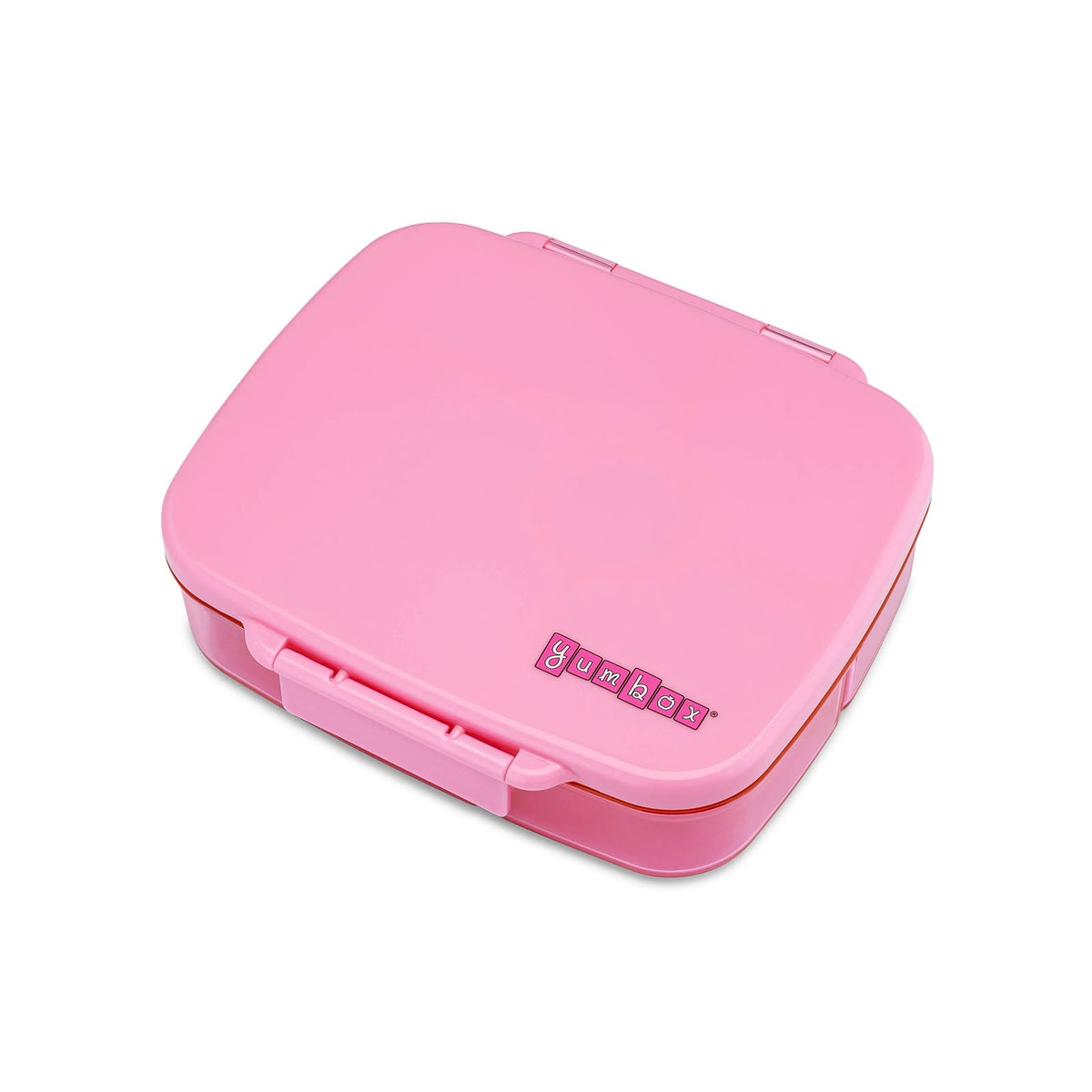 Yumbox Go Berlin Charcoal Gray lunch box open