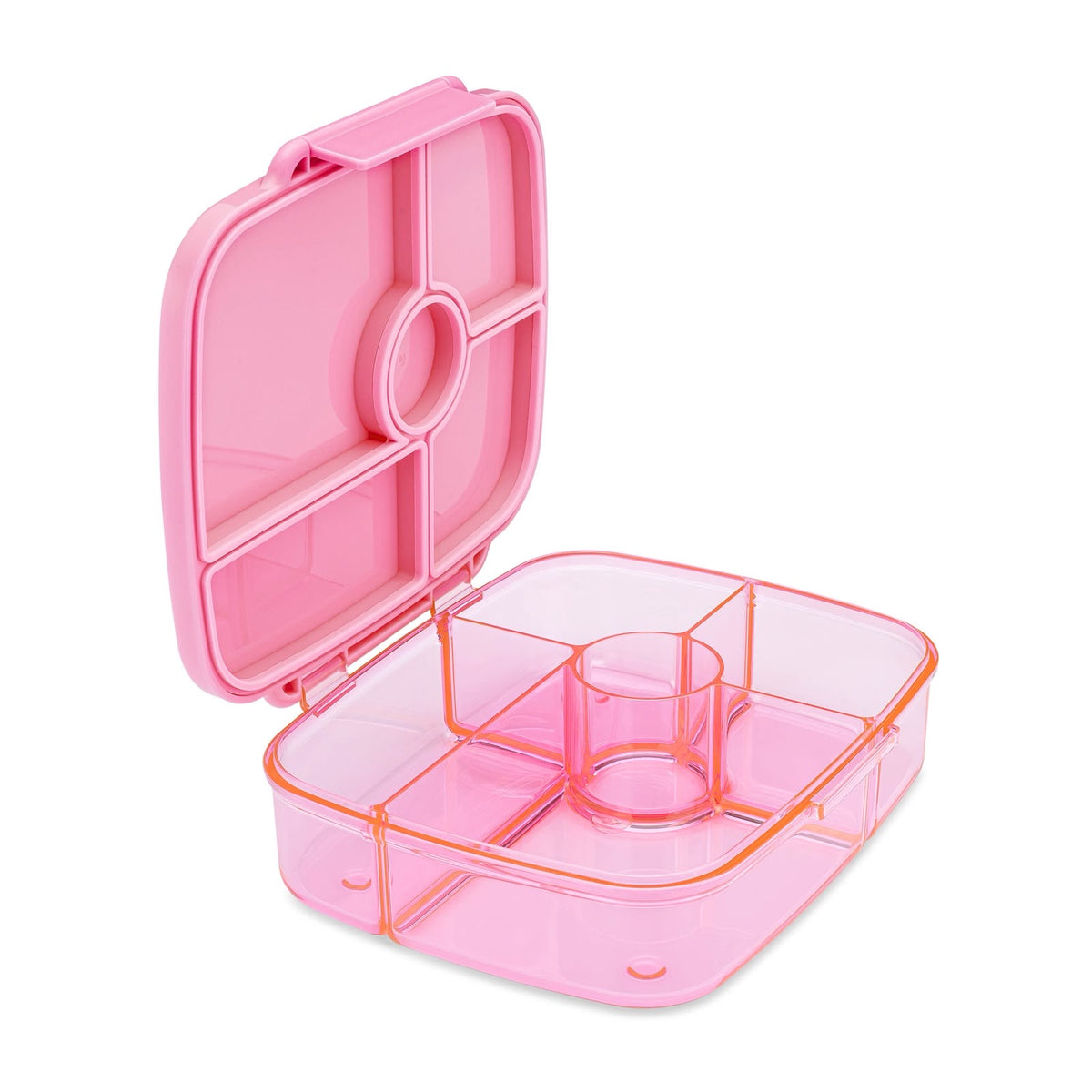 Yumbox Go Sydney Pink lunch box open