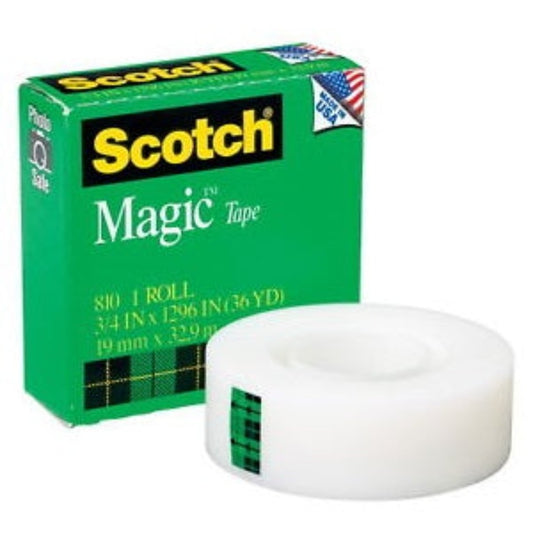 3M Scotch Magic Tape 3/4 Inch || سكوتش تيب سحري ماركه M3