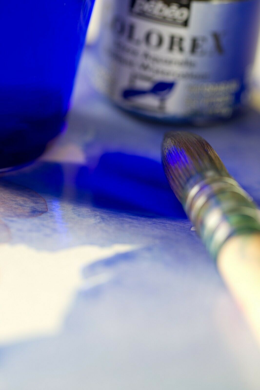 Pebeo COLOREX BOX OF 5 ASSORTED 45 ML BOTTLES || طقم احبار مائية بيبيو كولوريكس 5 لون حجم 45 مل