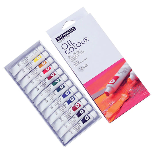 Art Rangers Oil Color Set 12 Colors || الوان زيتيه ارت رينجرز 12 لون