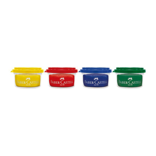Faber Castel Super Soft Modeling Clay || طين صلصال ناعم فيبر كاستل ٤ لون