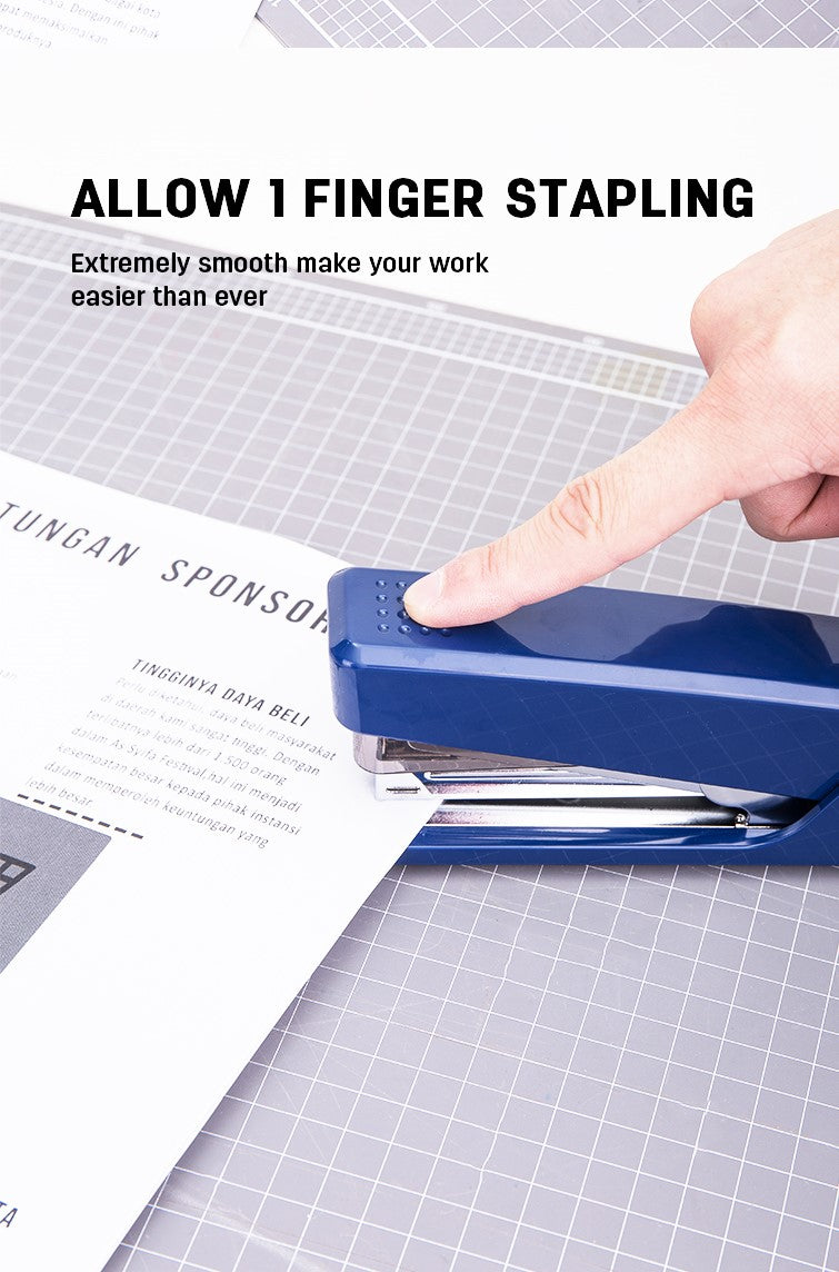 Deli Effortless Stapler Pro 0466 || دباسه صغيرة ديلي