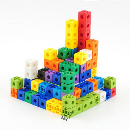 A&T Math Colored Cubes || مكعبات عد ملونة للرياضيات A&T