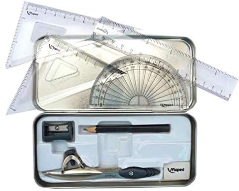 Maped Math Set Study || علبة هندسه مابد