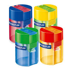 Staedtler Sharpner Case 1 hole || براية ستدلر بلاستك فتحه واحده