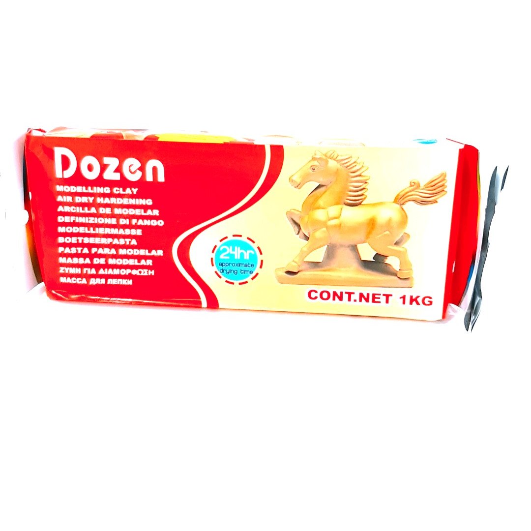 Modeling Clay Brown Color || طين صلصال بني