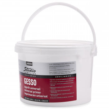 Pebeo Universal Primer Gesso 4 Liter || جيسو بيبيو ابيض 4 لتر
