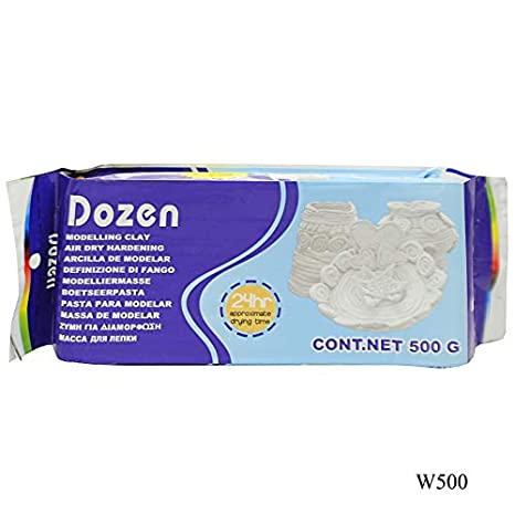 White Modeling Clay || طين صلصال ابيض