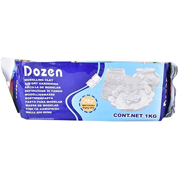 White Modeling Clay || طين صلصال ابيض