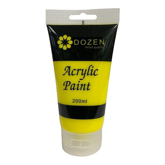 Dozen Acrylic Paint Artist Quality 200 ml || الوان اكريلك 200 مل