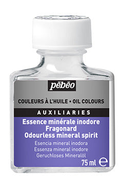 Pebeo Varnish For Oil Colors Odorless Mineral Spirit 75 ml || ورنيش بيبيو للزيتي بدون رائحه 75 مل