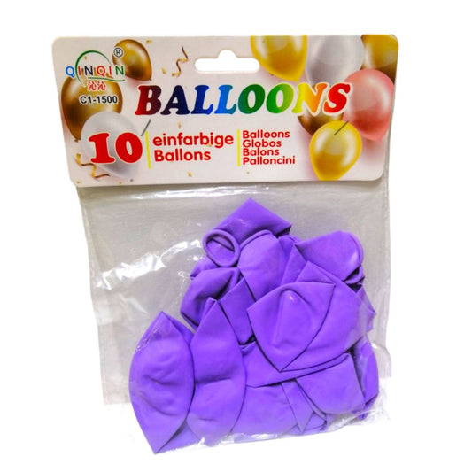 Colored Balloons 10 pcs || بالونات ملونة باكيت ١٠ حبة
