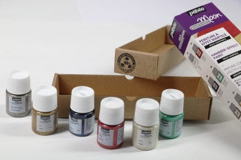 Pebeo Moon Fantasy 6 Color Set 20 ml || مجموعه الوان بيبيو موون فانتاسي 6 لون حجم 20 مل