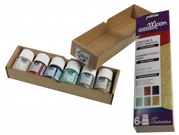 Pebeo Moon Fantasy 6 Color Set 20 ml || مجموعه الوان بيبيو موون فانتاسي 6 لون حجم 20 مل