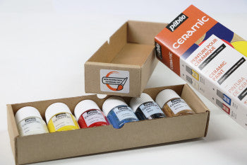 Pebeo Ceramic 6 Color Set 20 ml || مجموعه الوان بيبيو سيراميك 6 لون حجم 20 مل