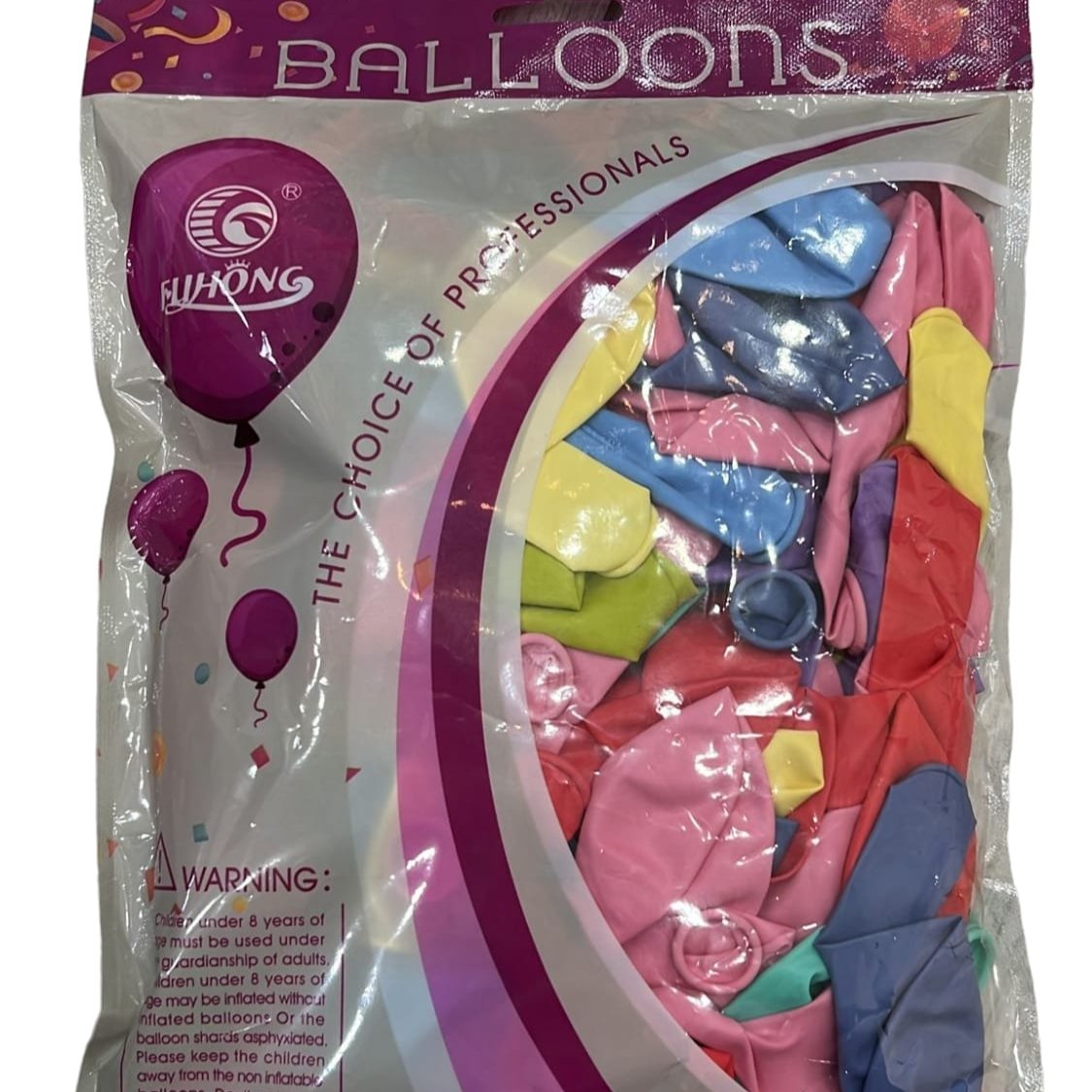 Balloon Bag Pastel Colors 100 || كيس بالونات ١٠٠ حبة الوان باستيل
