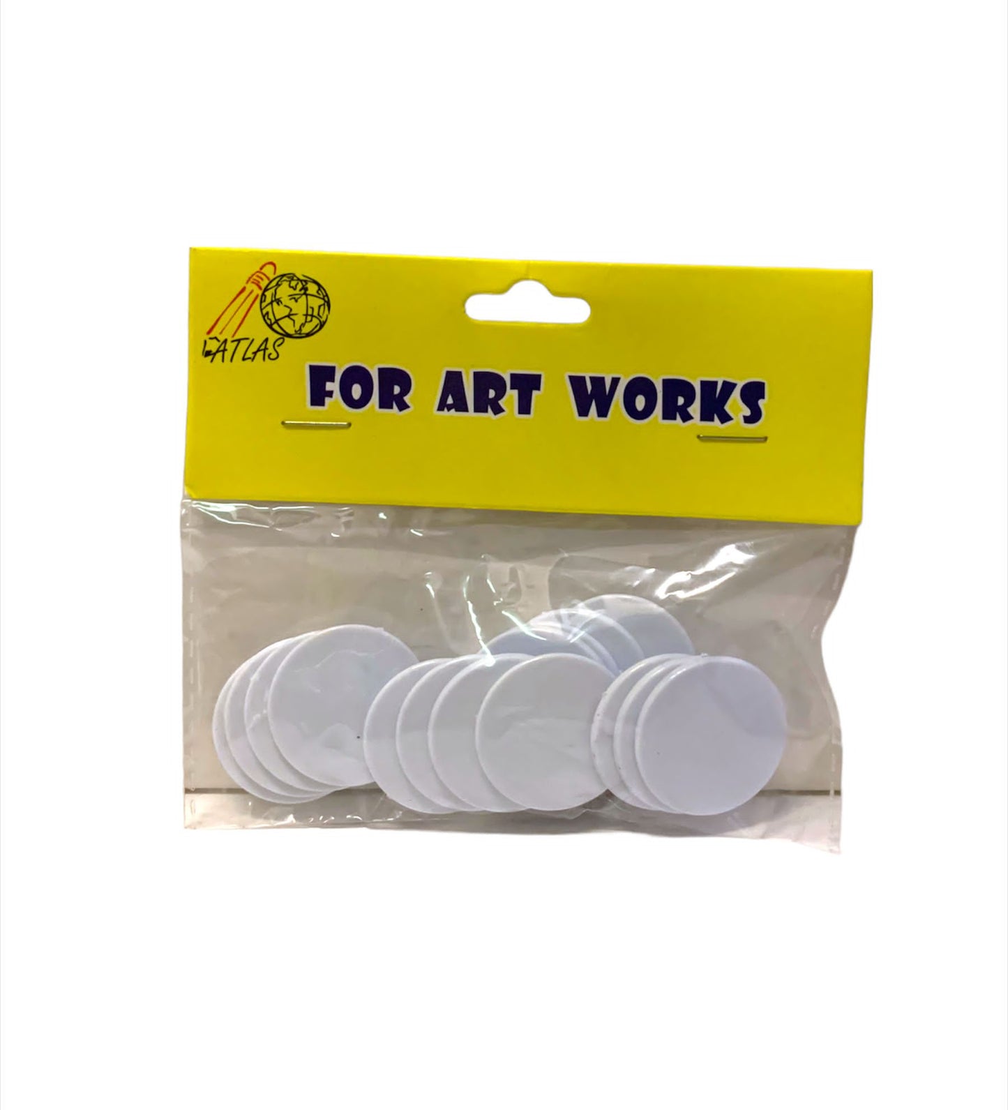 A&T DIY Plastic Disks || اقراص بلاستيكية اشغال يدوية ملونة