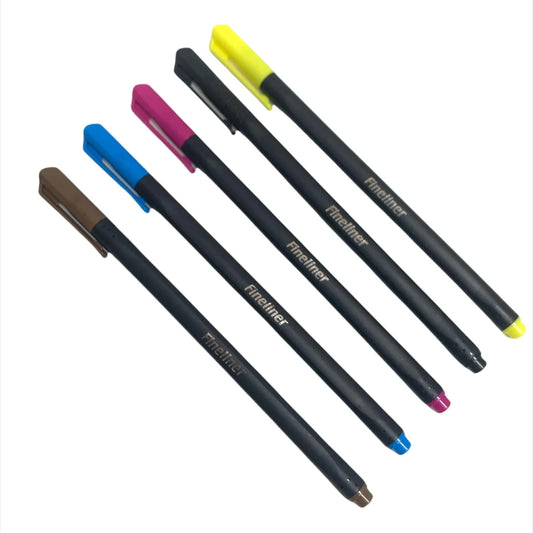 A&T Color Me Fineliner Colored Pens 24 Colors || الوان أطلس ضعيفة ملونة للخرائط كولور مي 24 لون