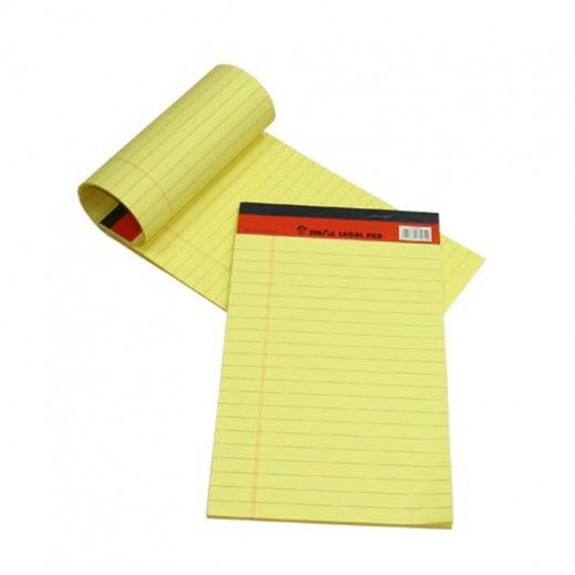 Legal Pad || دفتر ملاحظات مسطر للكتابة