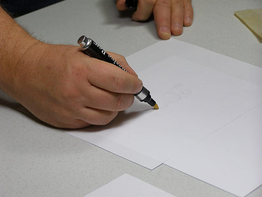 Speedball MonaLisa Adhesive Pen and Gold Leaf Set || مجموعة الكتابة الذهبية قلم لاصق وورقة ذهب موناليزا