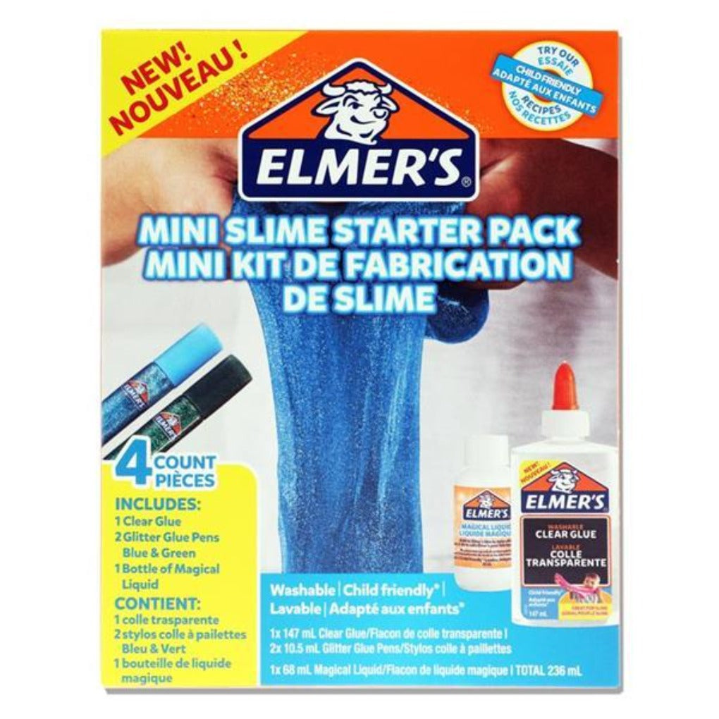 Elmers Metallic Slime Kit 4 pieces
