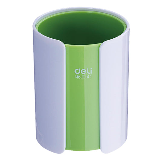 Deli Dual Color Pen Holder || كوب حفظ الاقلام ثنائي اللون