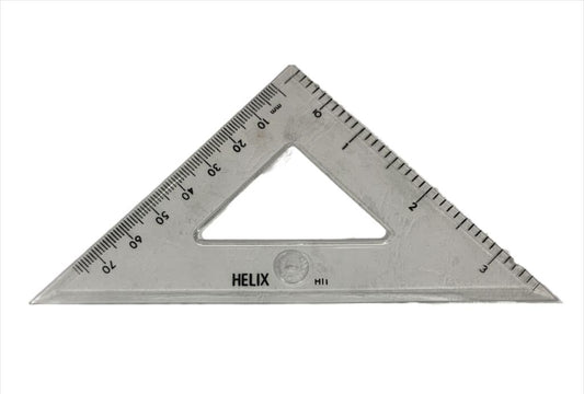Triangle Scale Ruler || مثلث رسم هندسي شفاف