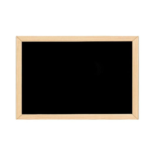 Black Board 40*60 Cm || لوحة طباشير صبوره اسود بلاك بورد اطار خشبي⁩ حجم ٤٠*٦٠ سم
