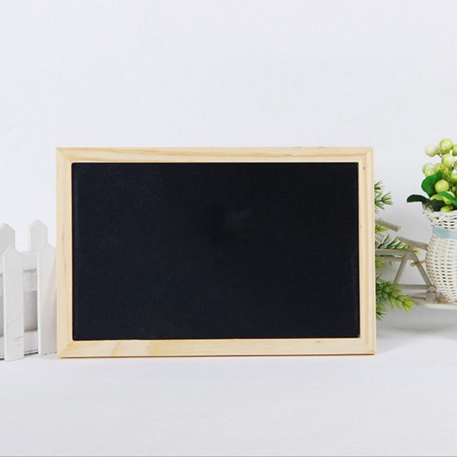 Black Board 25 x 20 cm || لوحة طباشير صبوره اسود بلاك بورد اطار خشبي حجم ٢٥*٣٠ سم