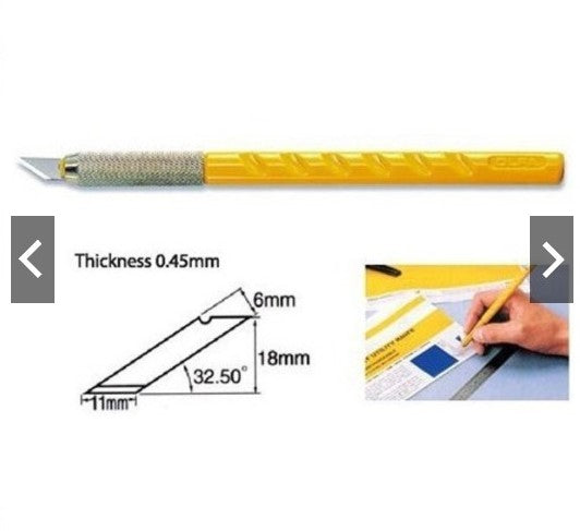 Olfa Cutter Knife Pen-shaped design || كتر اولفا شكل قلم