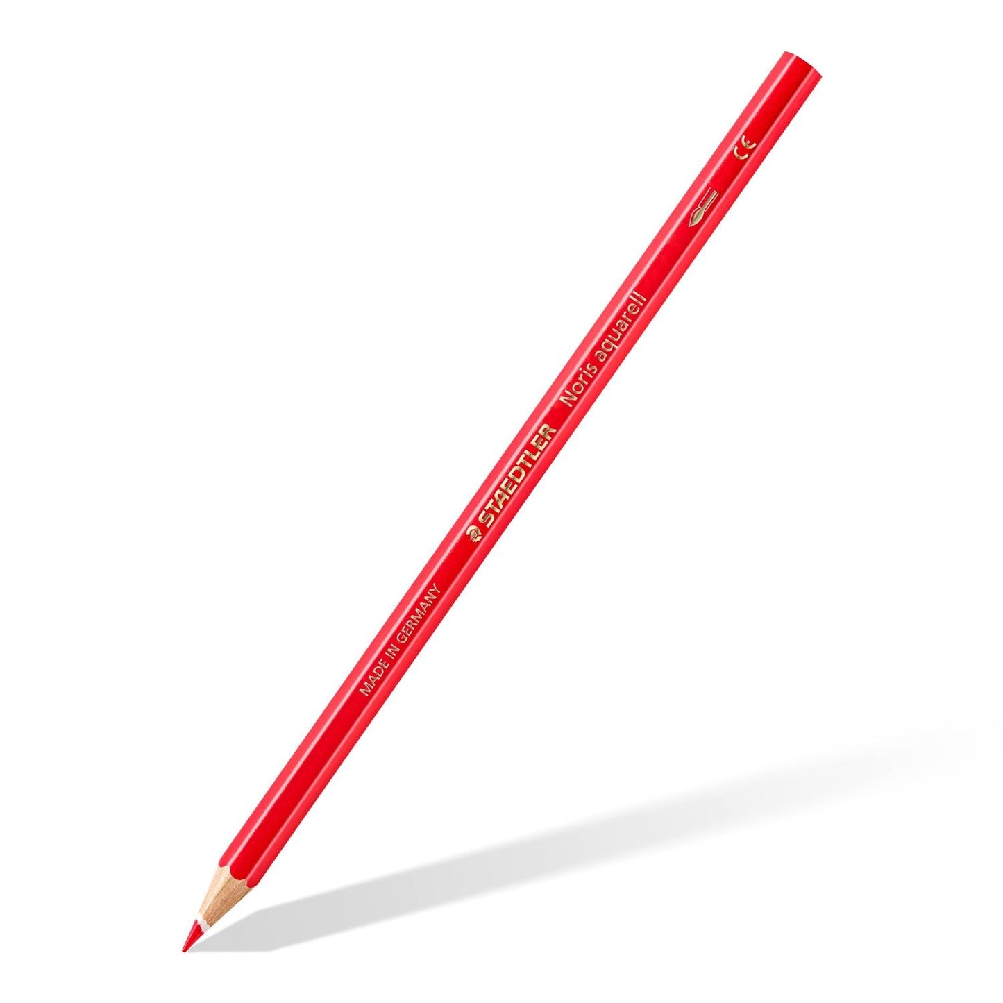 Staedtler Noris® WaterColour Pencils with Brush 24 Colors  || الوان خشبيه مائيه ستدلر مع فرشاه ٢٤ لون⁩