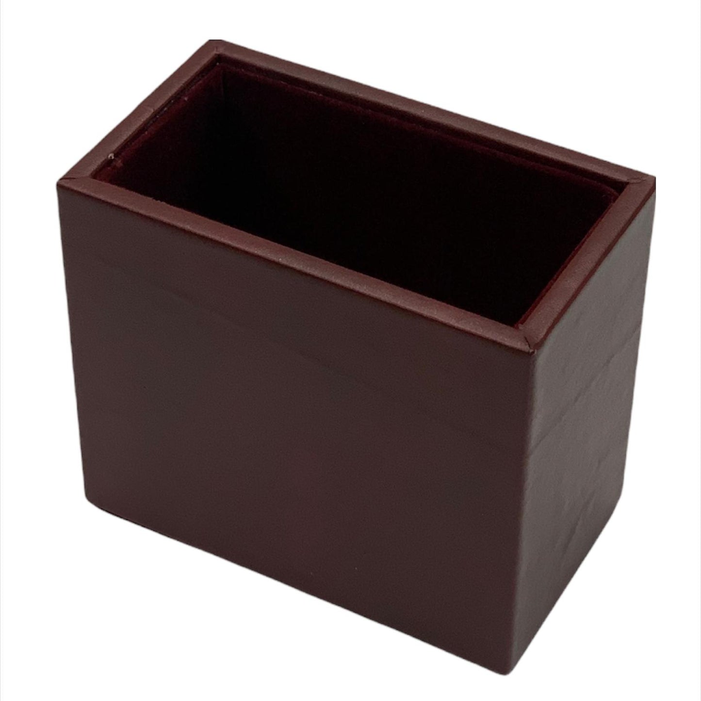 A&T Leather Desk Set || طقم مكتب جلد فاخر ٧ قطع لون عنابي