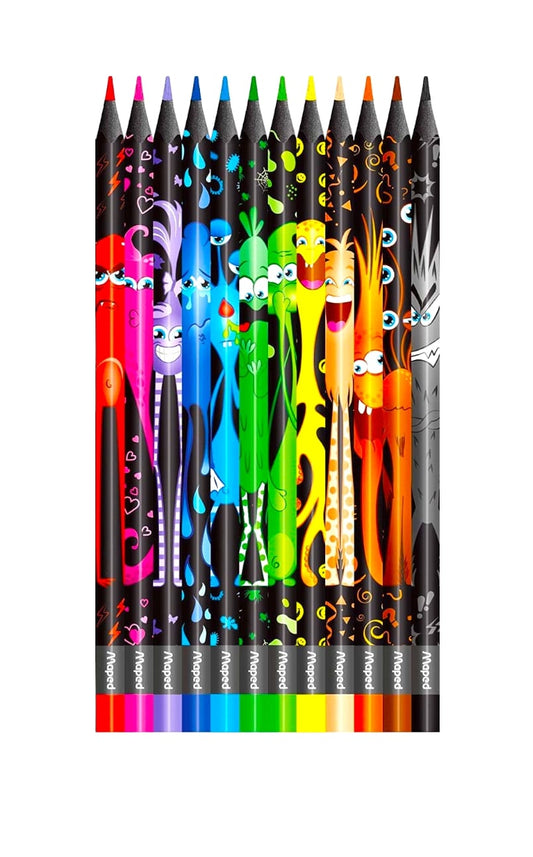 Maped Color Peps 12 Colored Pencils || الوان خشبية مابد ١٢ لون