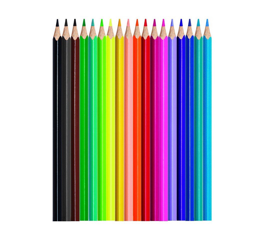 Maped Color Peps 18 Colored Pencils || الوان خشبيه 18 لون مابد