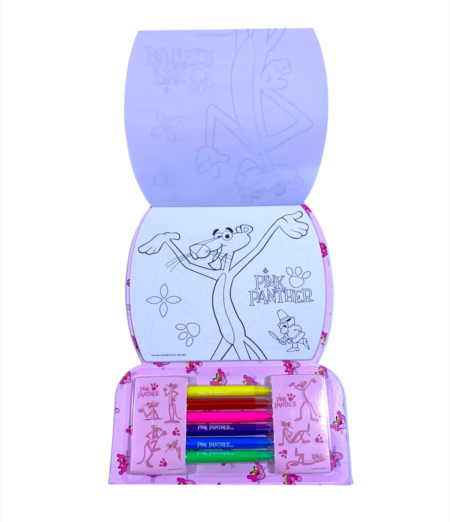 Pink Panther Coloring Book || دفتر تلوين النمر الوردي
