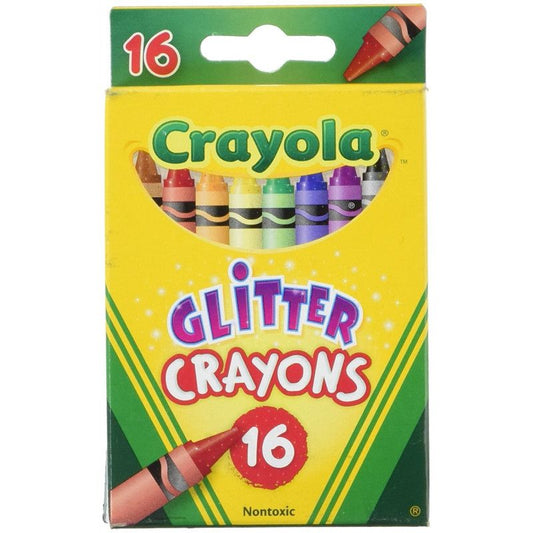 Crayola Glitter Crayons 24Colors || الوان كرايولا زري قلتر 24