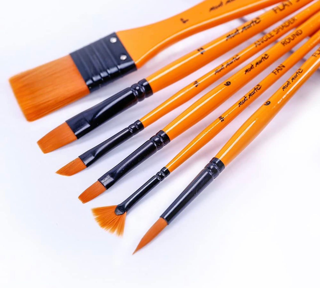 Mont Marte Acrylic Brush Set || مجموعه فرش رسم اكريليك مونت مارت