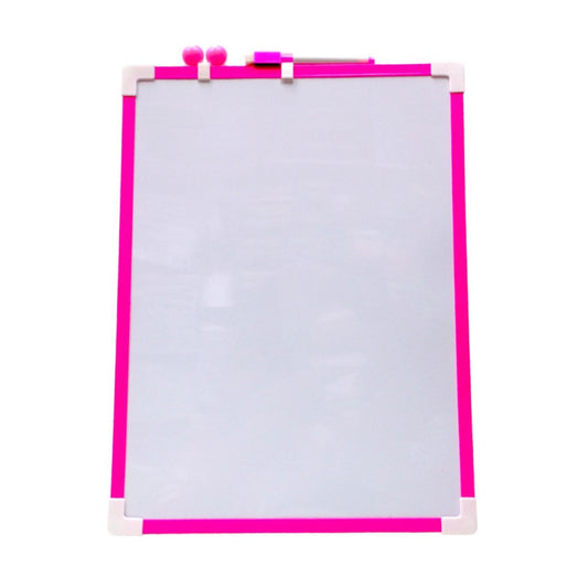 White board A3 Size Pink Frame || A3 صبورة وايت بورد اطار لون وردي حجم⁩