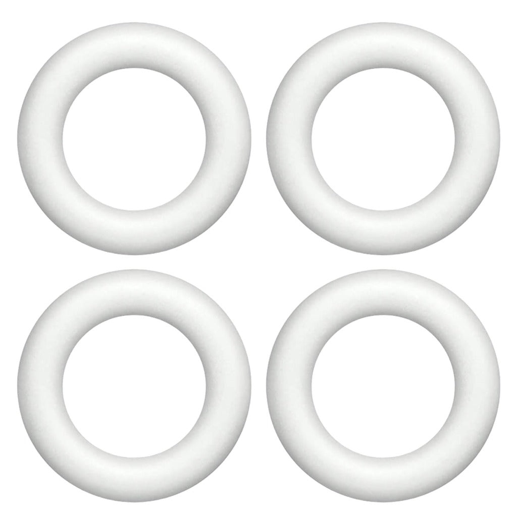 A&T Foam Rings 4 Pack || مجموعة ٤ حلقات فلين⁩⁩ قطر ٨ سم