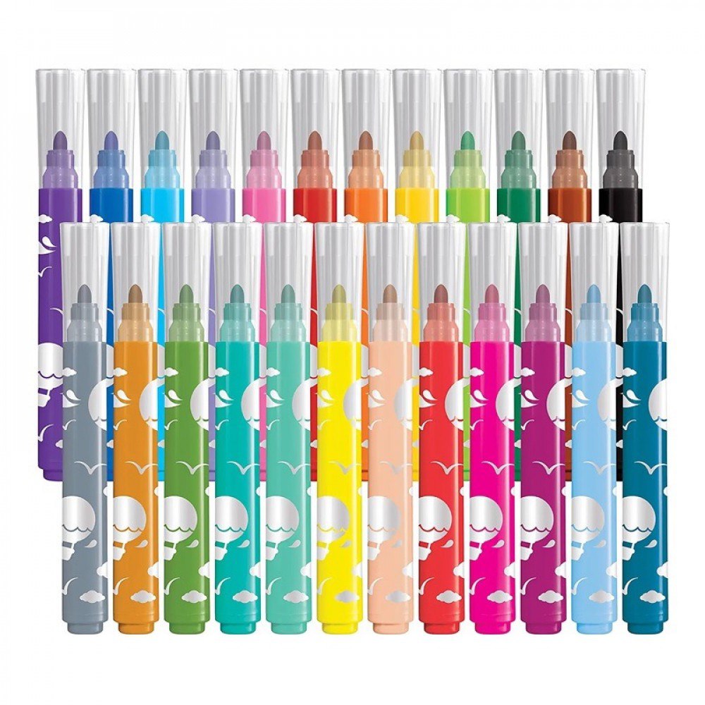 Maped Jumbo Markers 24 Colors || الوان شينية مابد جامبو ٢٤ لون