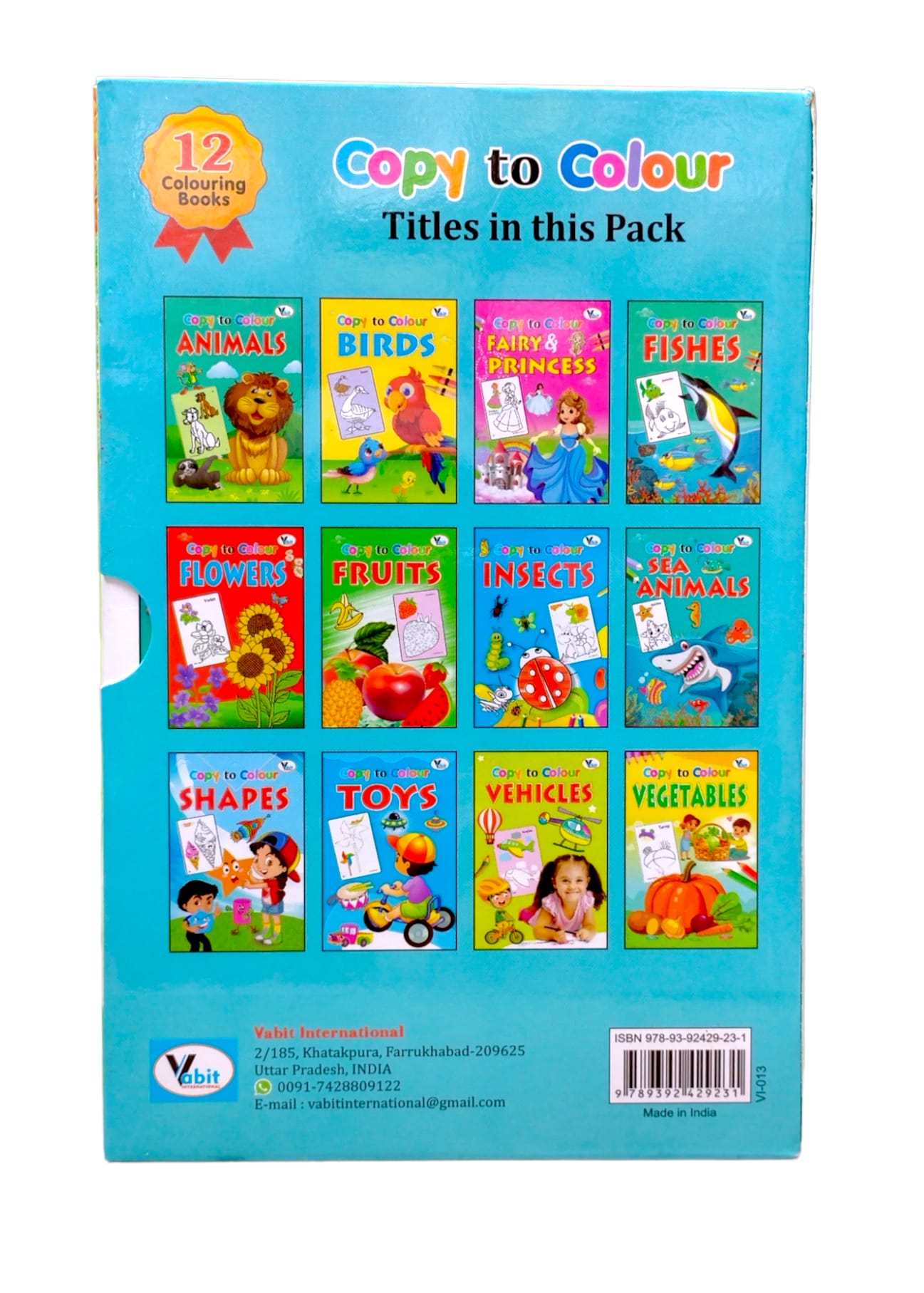 Copy to Color 12 pack || مجموعه قصص انجليزيه ١٢ قصه